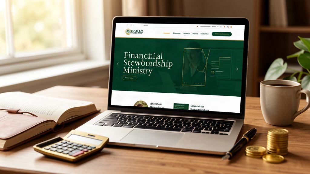 Christian Financial Stewardship Theme palette