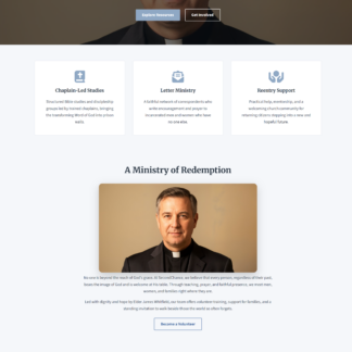 Christian Prison Ministry Theme