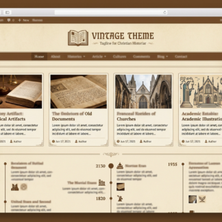 Christian Historians Theme