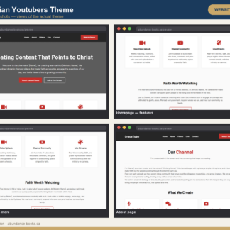 Christian YouTubers Theme