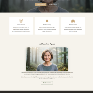 Christian Retreat Centers Theme