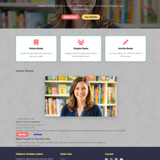 Children's Christian Authors Theme