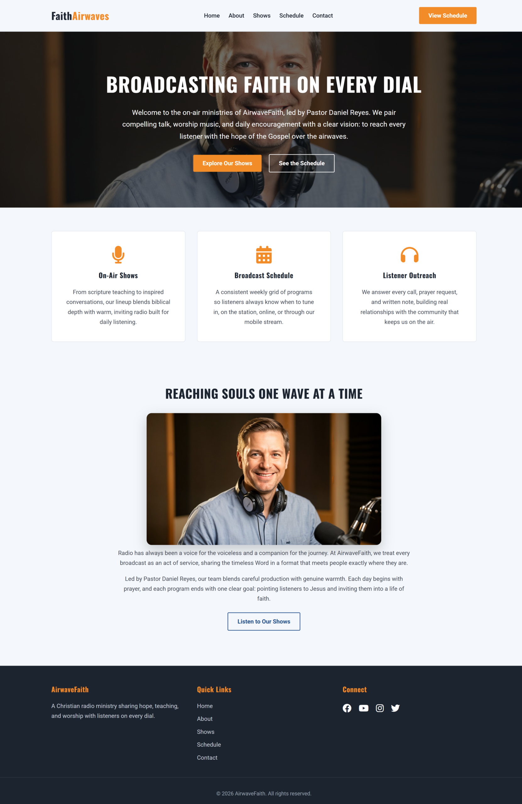 Christian Radio Broadcasters Theme