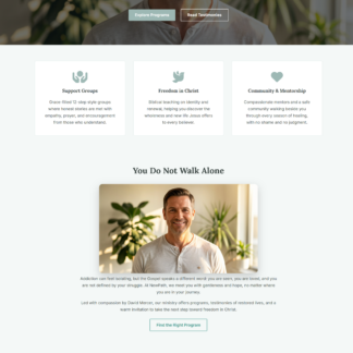 Christian Addiction Recovery Theme
